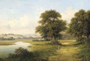Across the valley by William Heath
