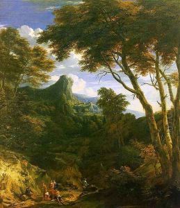 Mountainous Landscape by Jean-Baptiste Huysmans