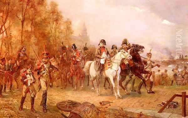 Napoleon With His Troops At The Battle Of Borodino, 1812 - view 1