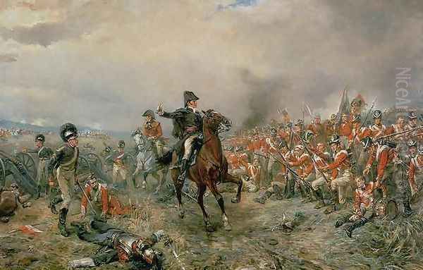 The Duke of Wellington at Waterloo - view 1