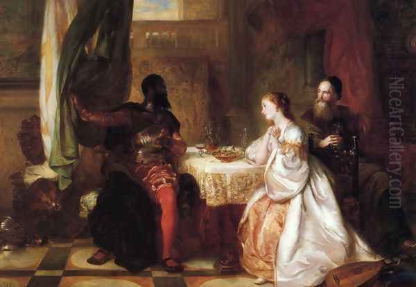 Othello Recounting His Adventures to Desdemona - view 1