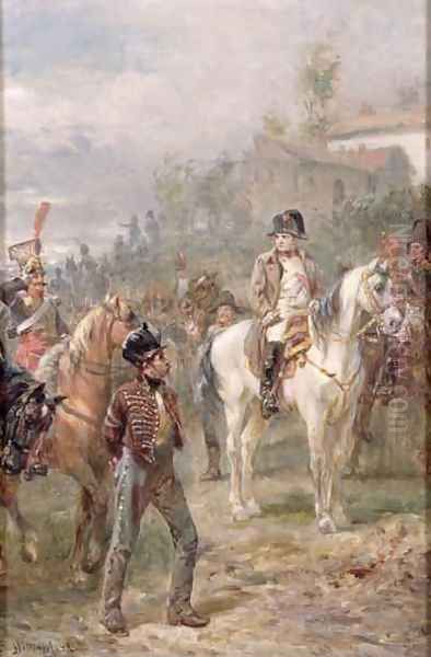 Napoleon and his Troops - view 1