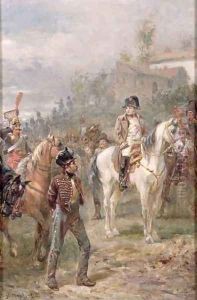 Napoleon and his Troops by Robert Alexander Hillingford