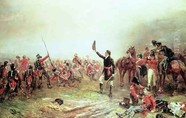 The Battle of Waterloo - view 1