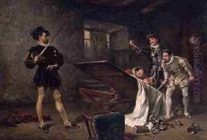 A Point of Conflict by Robert Alexander Hillingford