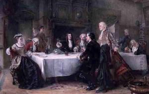 The Toast by Robert Alexander Hillingford