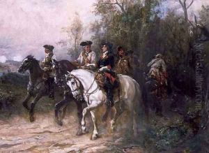Under Fire by Robert Alexander Hillingford