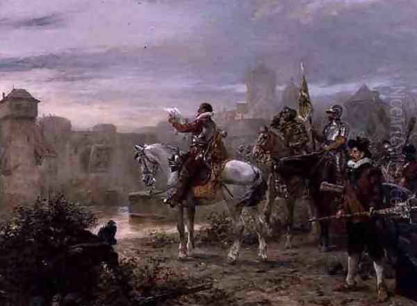 Surrender of the Town of Alkmaar by the Dutch to Don John of Austria 1547-78 - view 1