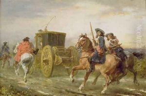 The Escort by Robert Alexander Hillingford