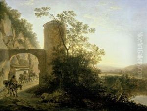 Italianate Landscape With A Tower Italianate Landscape With A Tower