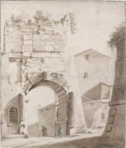 The Arch Of Drusus, Rome by Jan Both