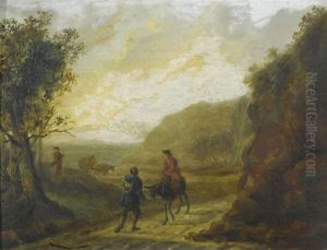 Travellers On A Street