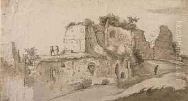 A View Of The Palatine, Rome - view 1