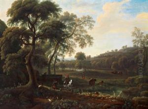 Paesaggio Con Cavalieri