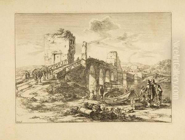 Ponte Molle. - view 1