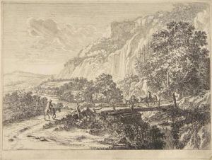 "die Holzbrucke - Sulmona Nahe Tivoli". by Jan Both