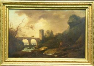 Travelers In An Italinate Landscape by Jan Both