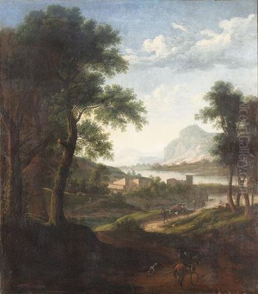Italienische Landschaft. - view 1