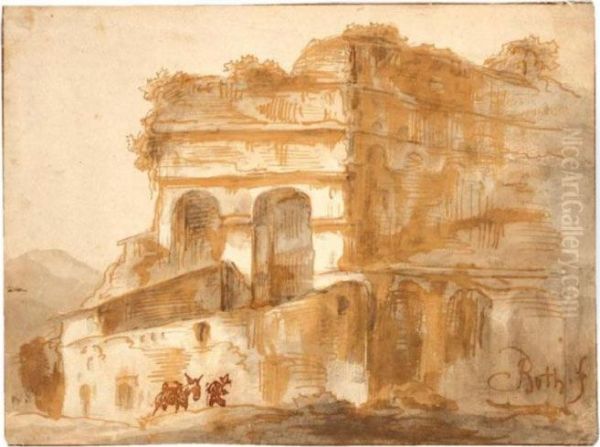 Italian Ruins - view 1