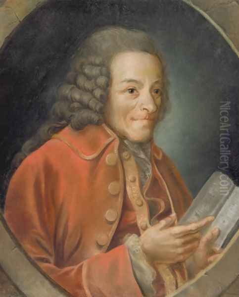 Portrait of Voltaire 1694-1778 - view 1