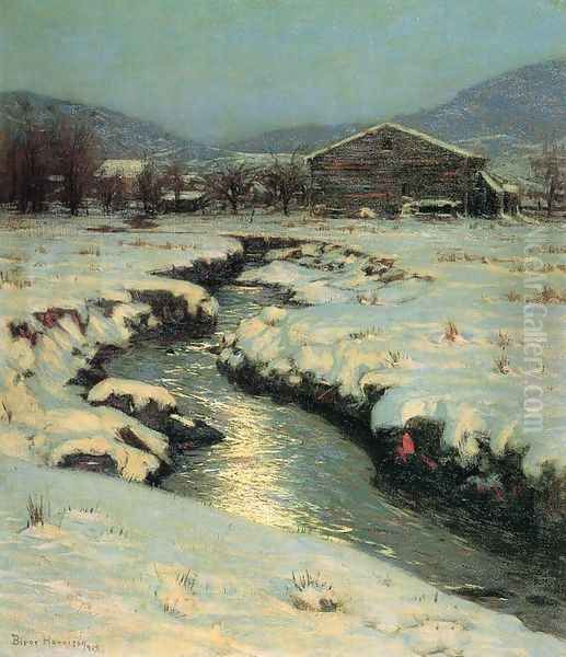 Woodstock Meadows in Winter - view 1