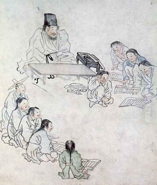 A Confucian Classroom Sodang - view 1