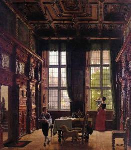 Interior, Lubeck by Heinrich Hansen