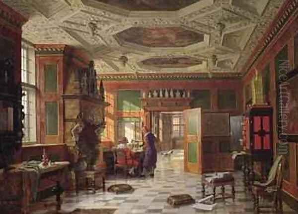 Interior of the Rosenburg Palace Copenhagen - view 1