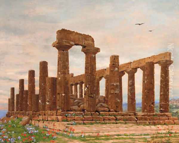 The Temple of Juno, Agrigento, Sicily - view 1