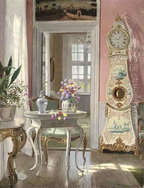 Summer blooms in an interior - view 1
