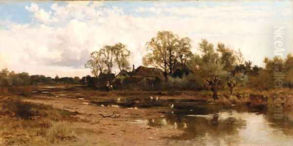 Farmhouse by the lake - view 1