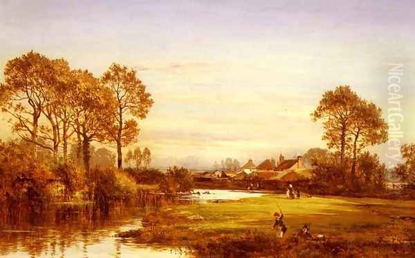 A Sunny Afternoon On Eton Wick Common - view 1