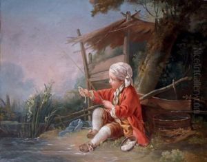 Le Petit Pecheur by Francois Boucher