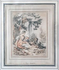 Le Repos Champetre La Cueillette by Francois Boucher