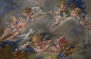 Putti by Francois Boucher
