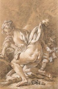 La Fessee by Francois Boucher