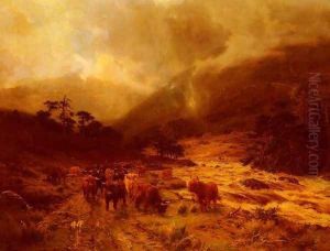Glen Dochart, Perthshire by Louis Bosworth Hurt