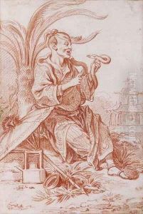 Le Magicien Chinois by Francois Boucher