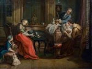 La Tasse De Chocolat by Francois Boucher