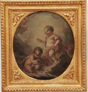 The Infant Jesus Blessing St. John The Baptist