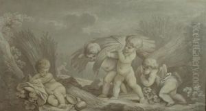 Allegorie De L'ete by Francois Boucher