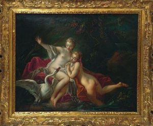 Leda Et Le Cygne by Francois Boucher