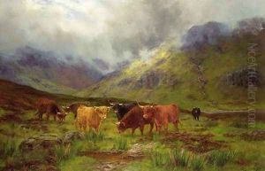 Morning Mists by Louis Bosworth Hurt