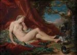 Diane Au Bain by Francois Boucher