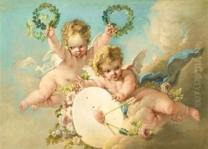 La Cible D'amour by Francois Boucher
