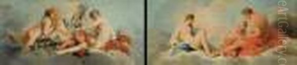 L'education De L'amour Par Mercure Et Venus 
L'amour Et Les Graces - view 1
