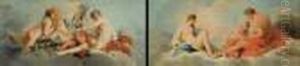 L'education De L'amour Par Mercure Et Venus
L'amour Et Les Graces by Francois Boucher