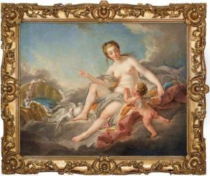 Venus Et Cupidon by Francois Boucher