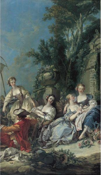 The Love Letter ("le Billet Doux") by Francois Boucher
