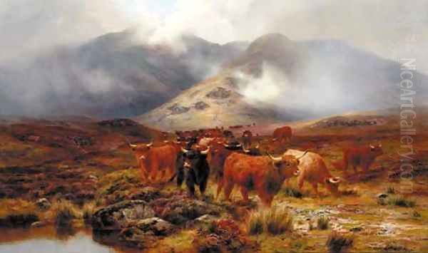 Crossing the moorland - view 1